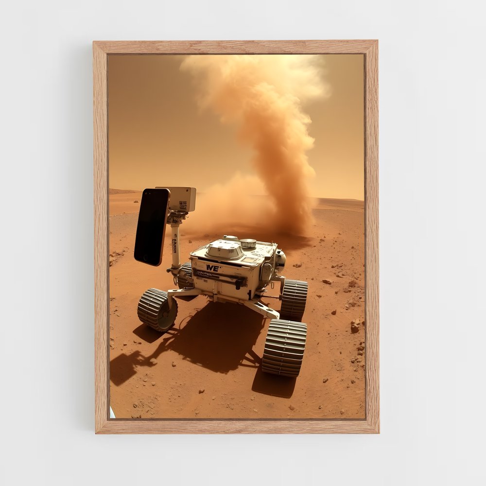 Poster magnifique rover Opportunity – affiche Astronomie (vue 4)